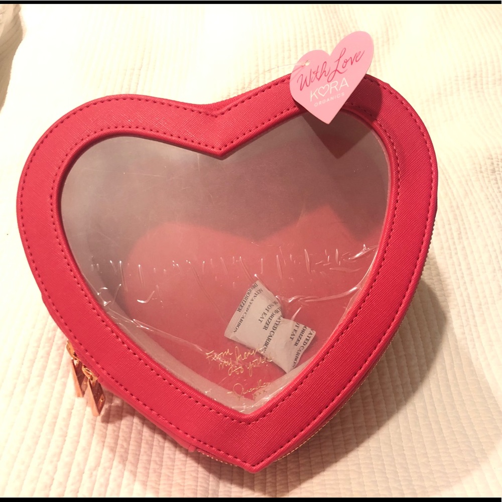 Kora Organics Heart Beauty Bag